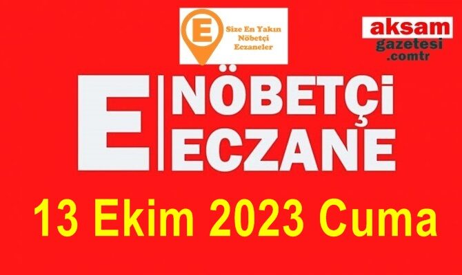 13 Ekim 2023 Cuma