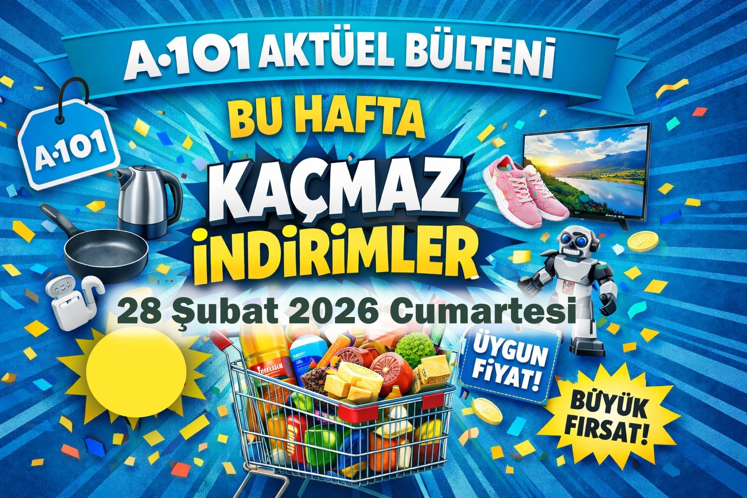 A101 aktüel 7 Ekim 2023 Cumartesi tarihli kataloğu yayınlandı