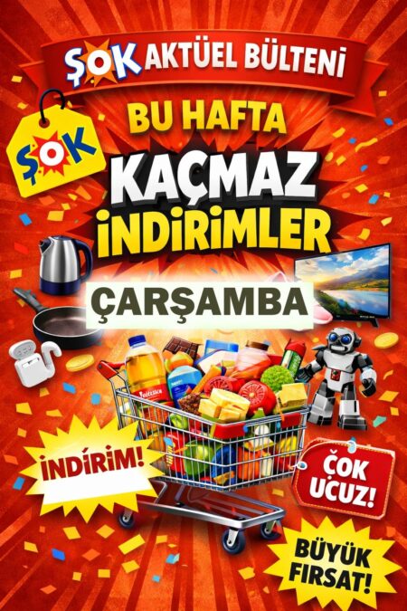 ŞOK Marketi 18 Şubat 2026 Çarşamba Aktüel Katoloğu açıklandı